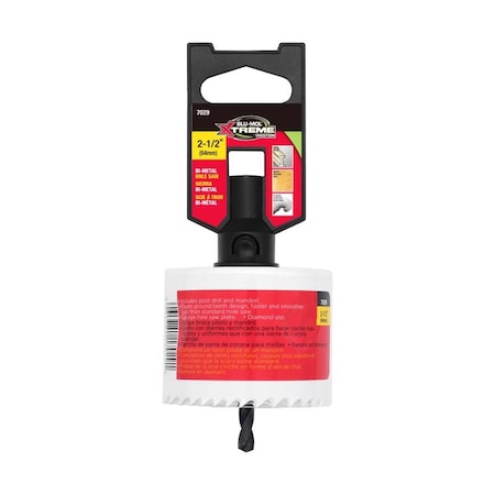 Blu-Mol Xtreme Blu-Mol Xtreme 2-1/2 in. Bi-Metal Hole Saw 1 pk E0217029